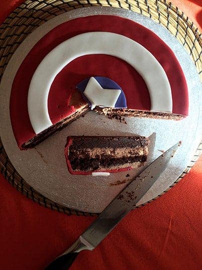Avenger Cake