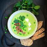 Pea Soup made from gammon joint leftovers
