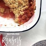 Gluten-free rhubarb crumble recipe