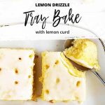 How to make lemon drizzle tray bake