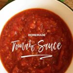 Simple homemade tomato sauce