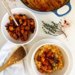 Creamy Risotto with butternut squash and thyme